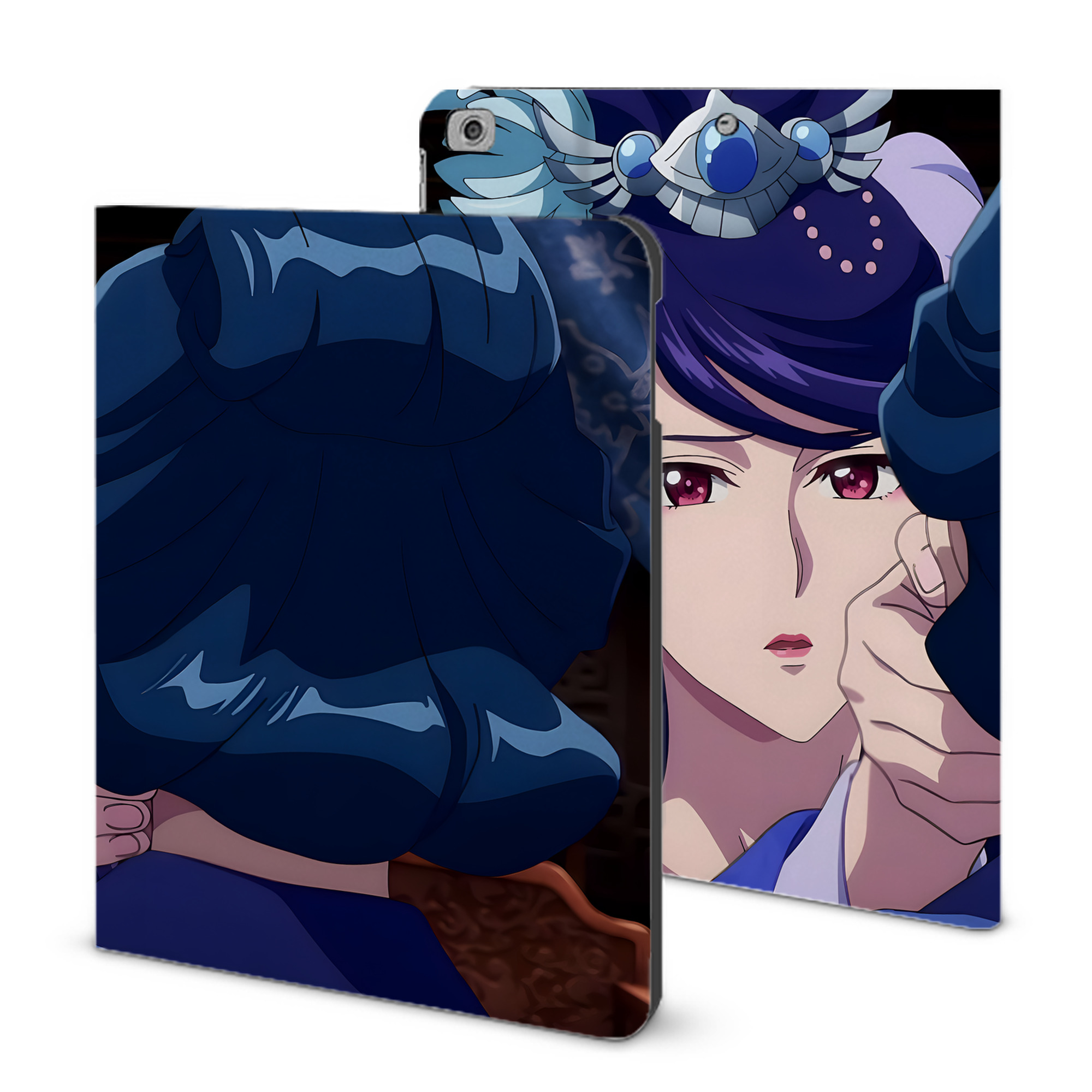 （画像用） 薬屋のひとりごと The Apothecary Diaries IPad ケース ブック型 PUレザー TPU 耐衝撃 軽量 薄型 ペン収納なし 全面保護 IPad 各モデル対応